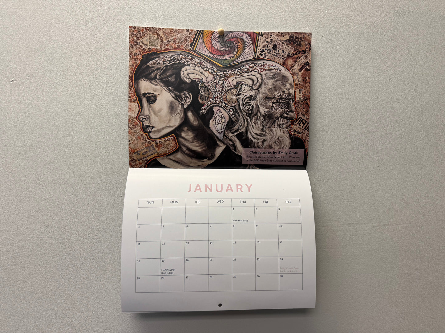 2026 Emily’s Hope Wall Calendar