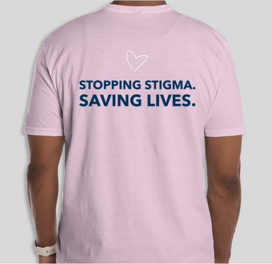 Emily's Hope Logo T-Shirt (Light Pink)