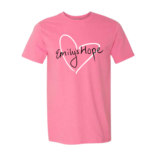 Pink Emily's Hope Logo T-Shirt