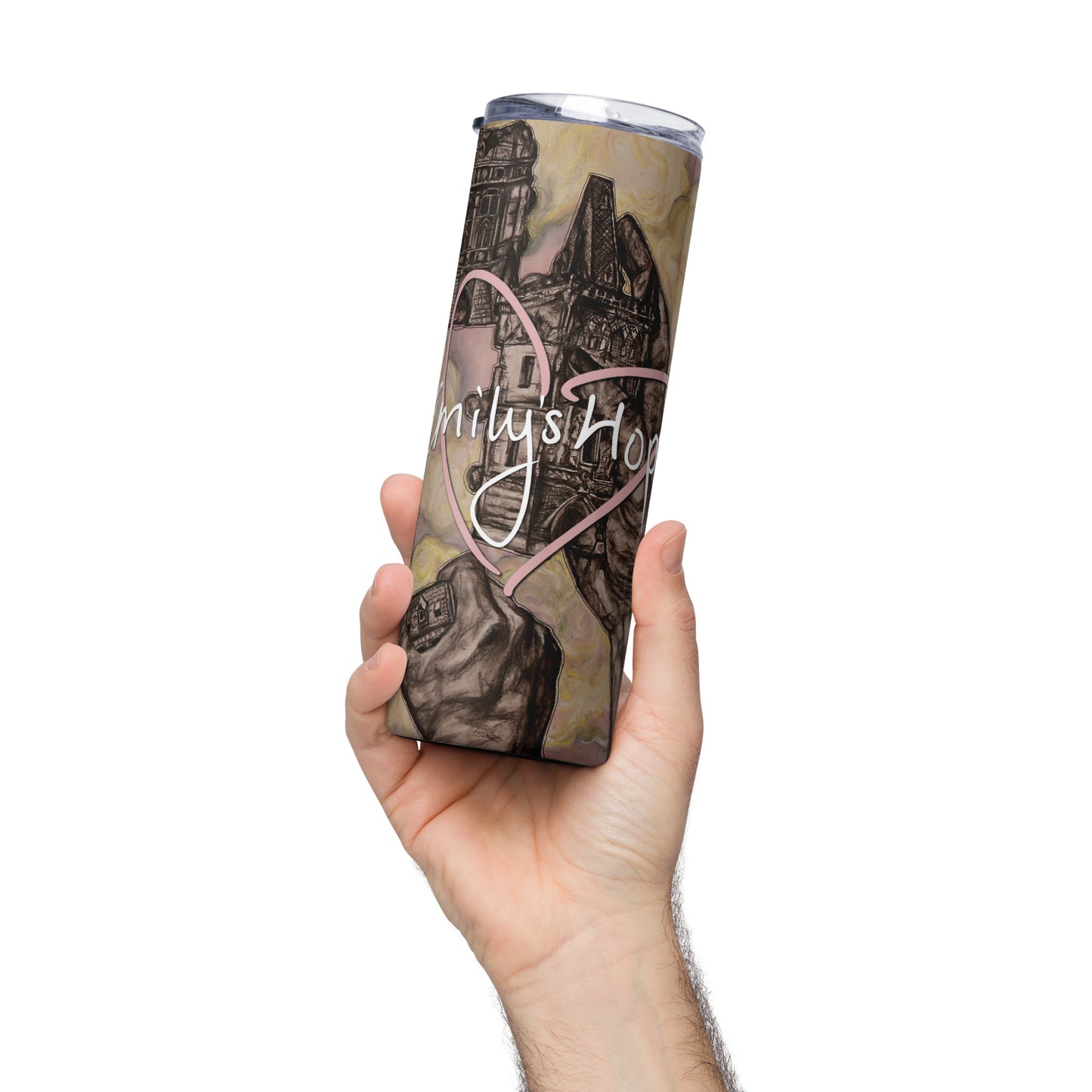 "Hand Castles" Stainless Steel Tumbler