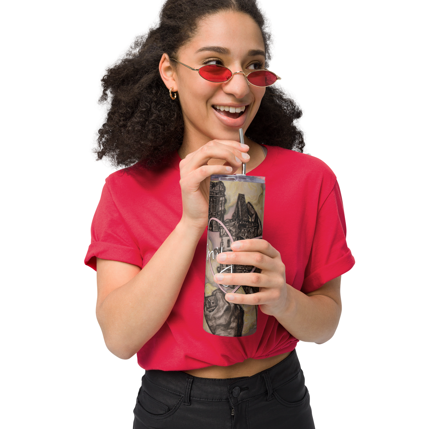 "Hand Castles" Stainless Steel Tumbler