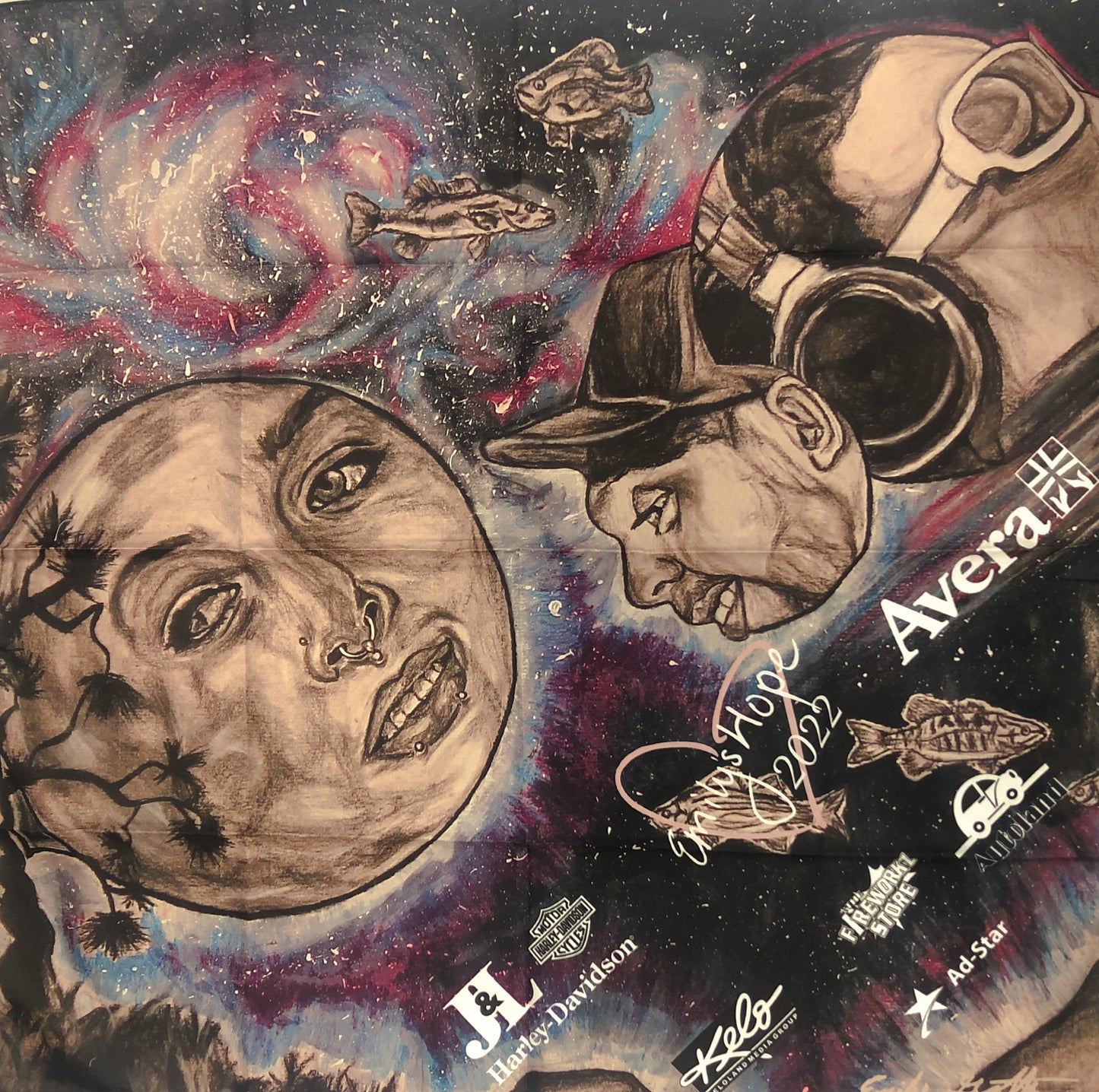 2022 Poker Run Bandana