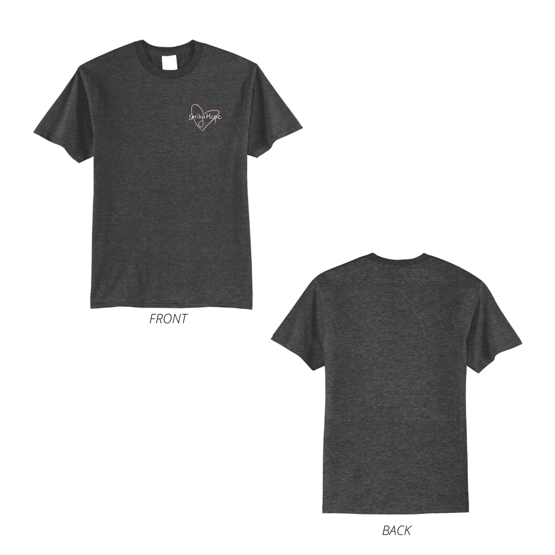 Grey Emily's Hope Logo T-Shirt