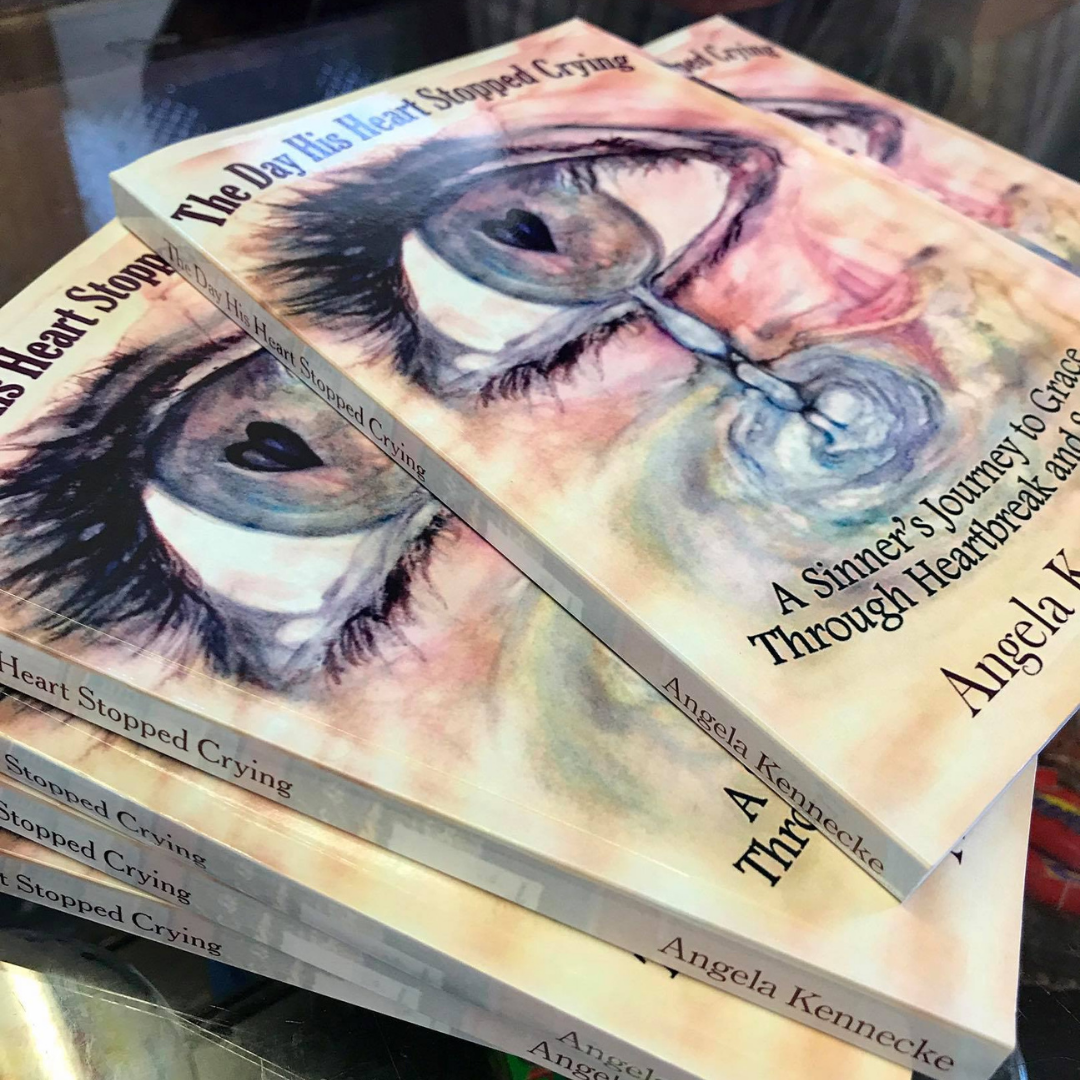 Signed Copy of "The Day His Heart Stopped Crying" by Angela Kennecke