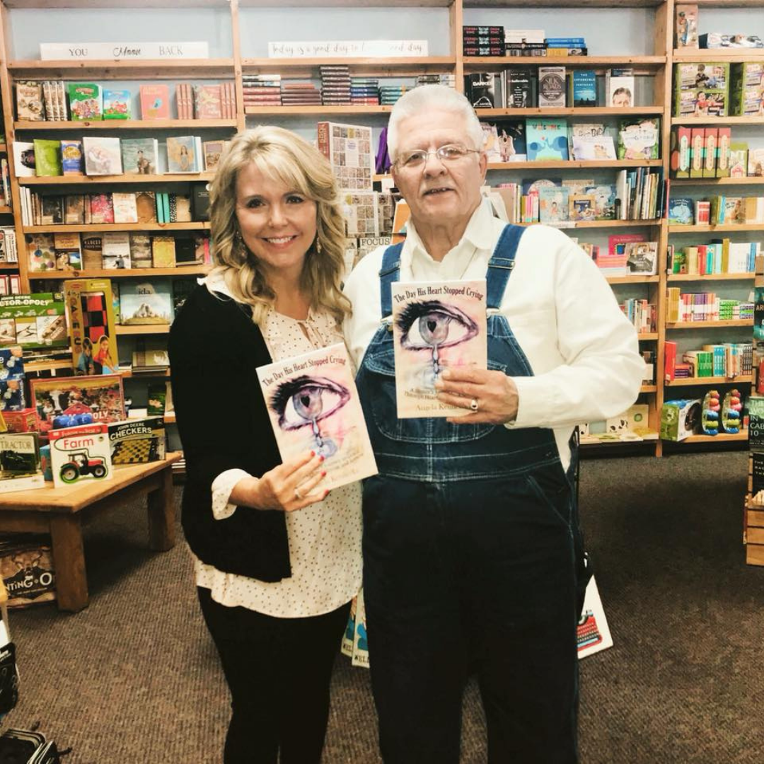 Signed Copy of "The Day His Heart Stopped Crying" by Angela Kennecke