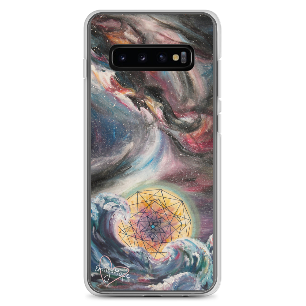 Geometric Waves Samsung Case