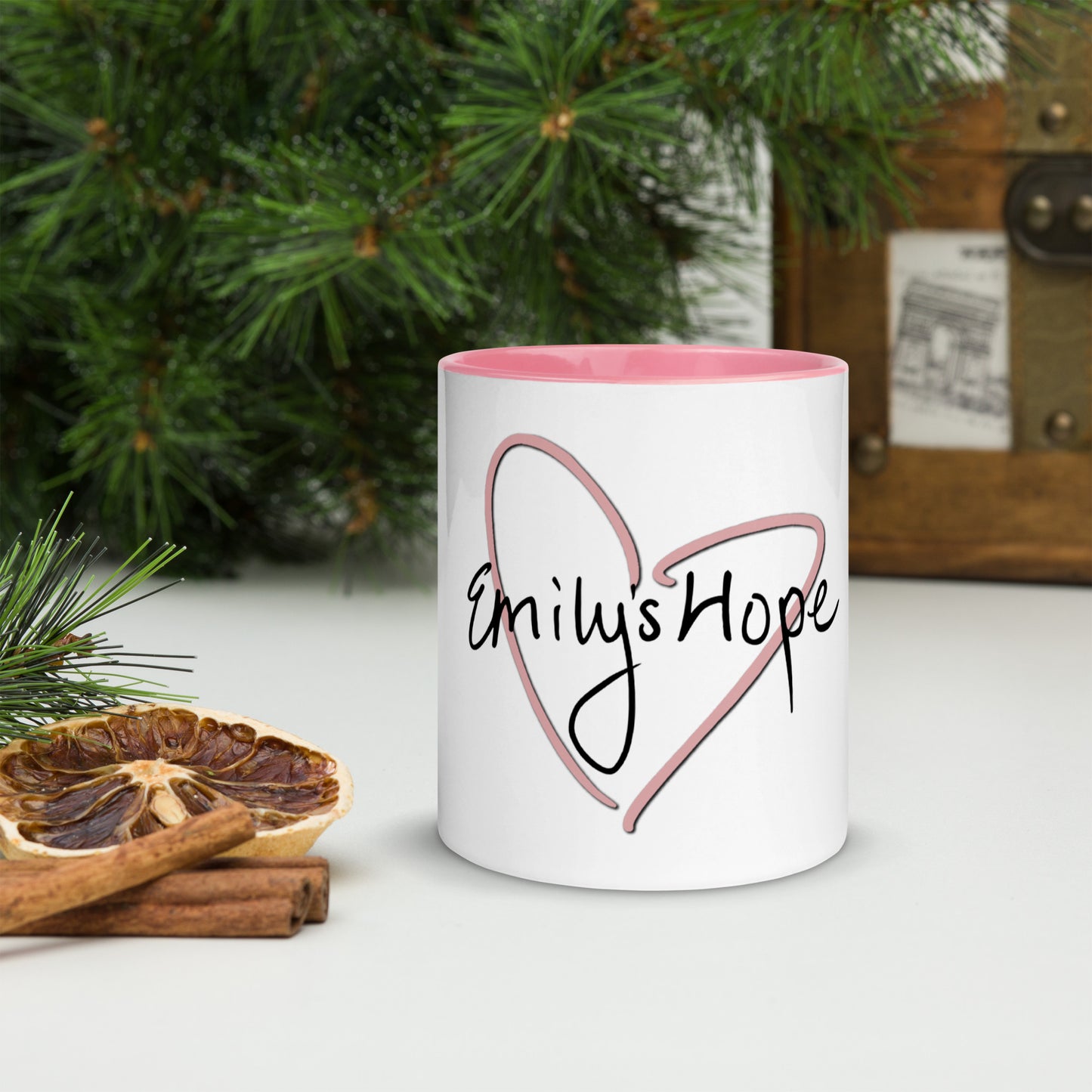 Emily's Hope Logo Mug with Color Inside