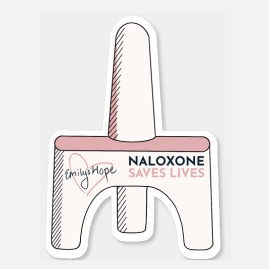 Emily's Hope Naloxone Saves Lives Sticker