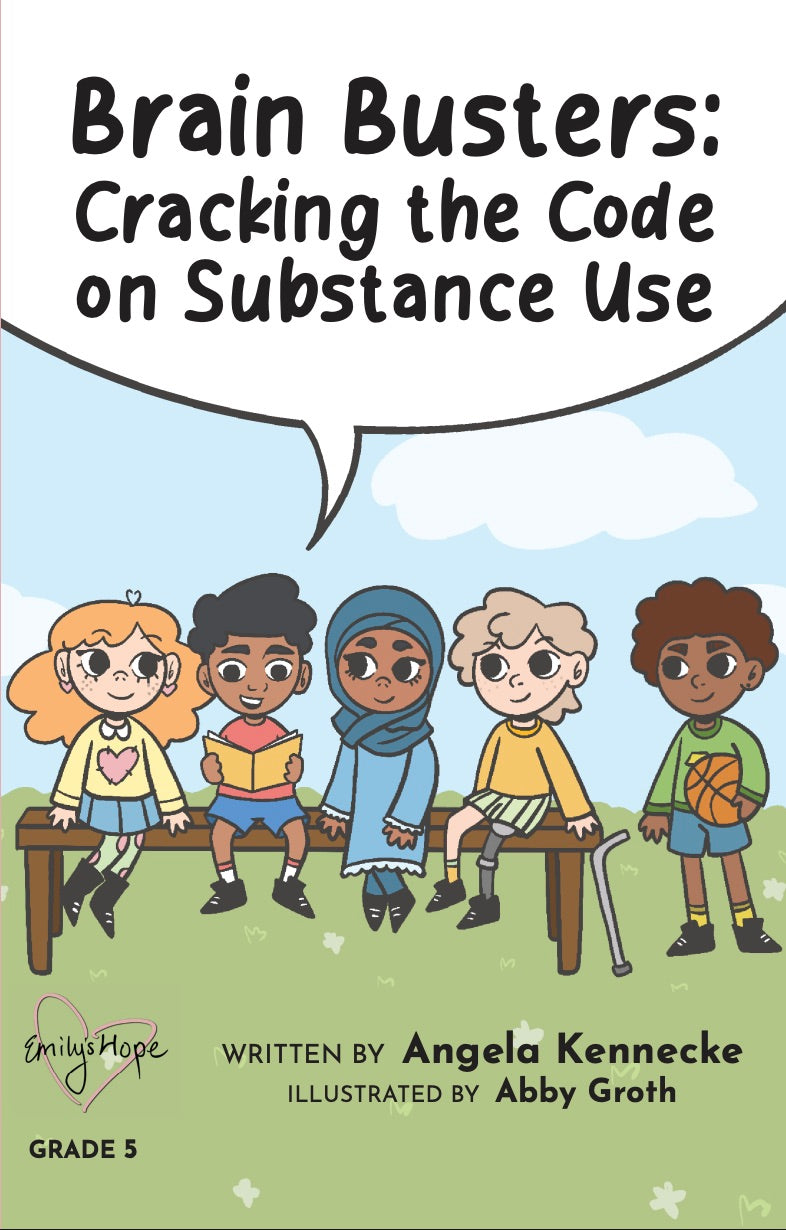 Brain Busters: Cracking the Code on Substance Use - 5th Grade Graphic Novel