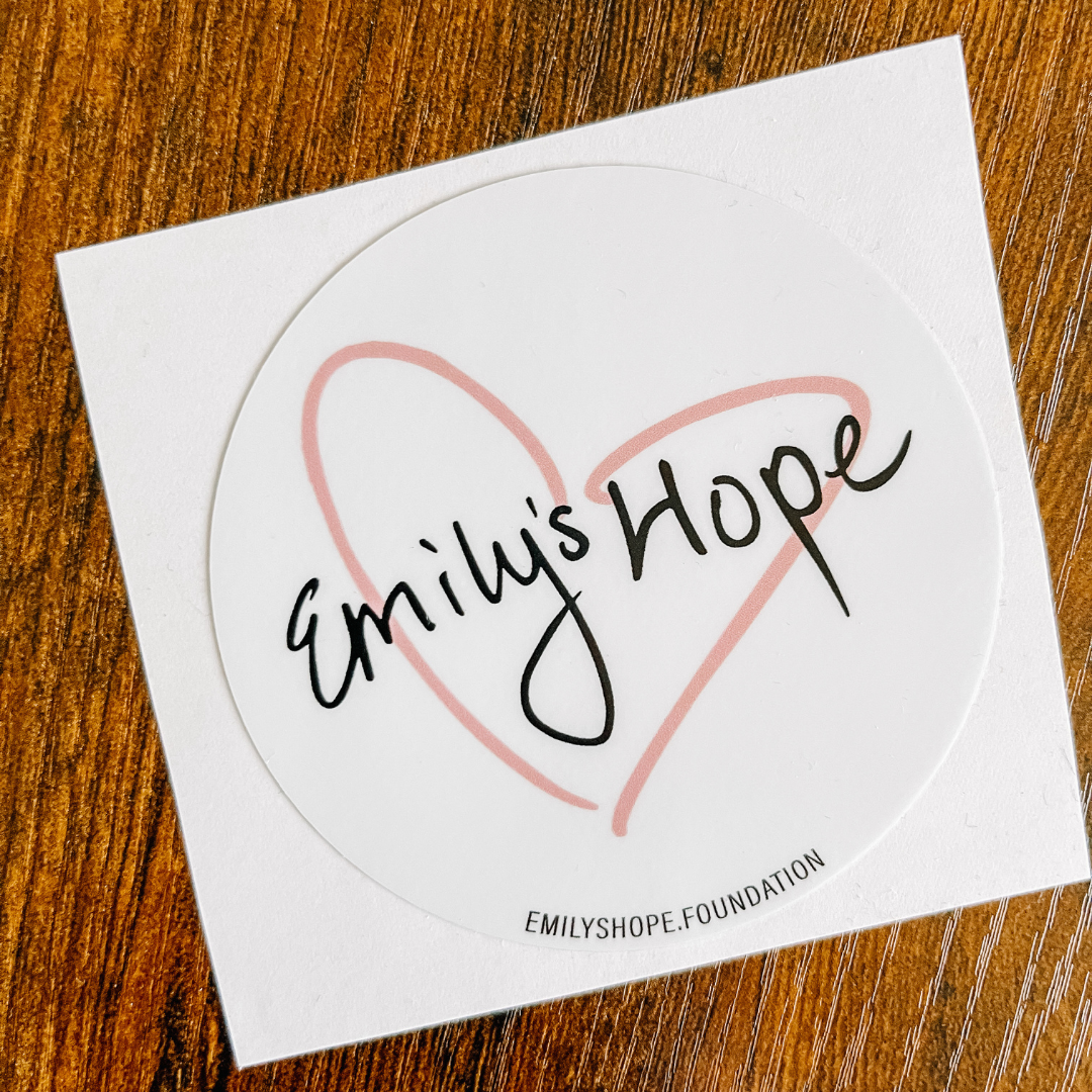 Emily's Hope Logo Sticker