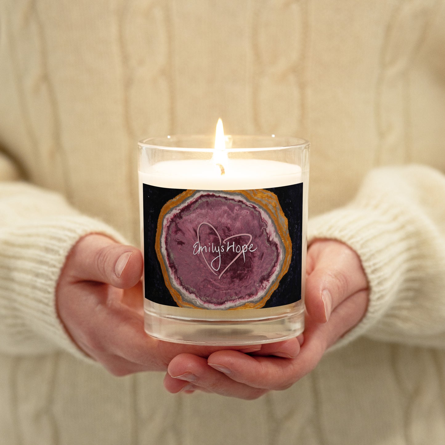 Emily's Hope Logo Soy Wax Candle