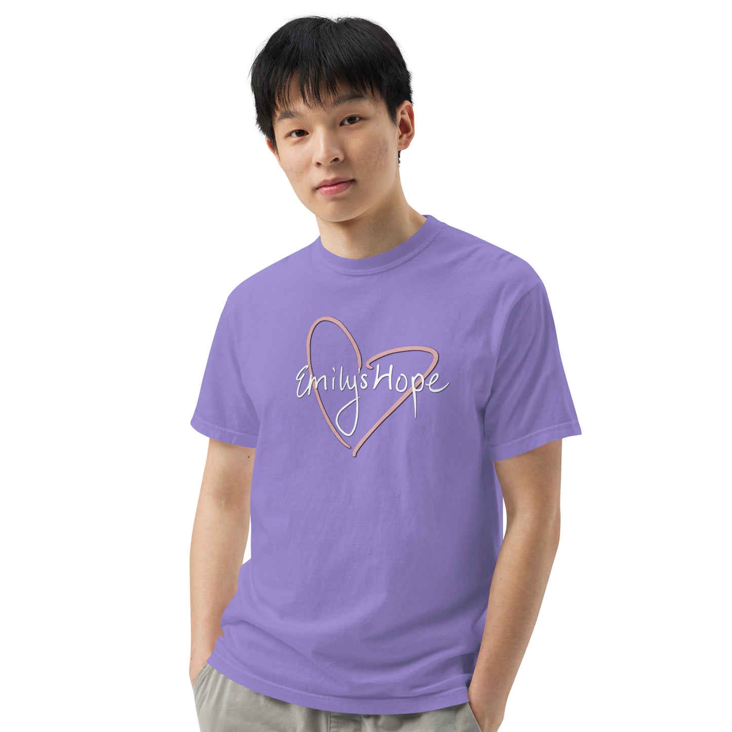 Purple Emily's Hope Logo T-Shirt